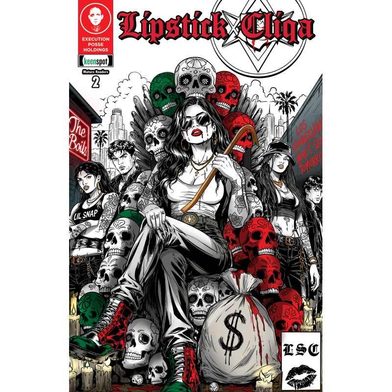 LIPSTICK CLIQA DELUXE EDITION 2 (OF 3) CVR A J SELIN TAKE THE THRONE (MR)
