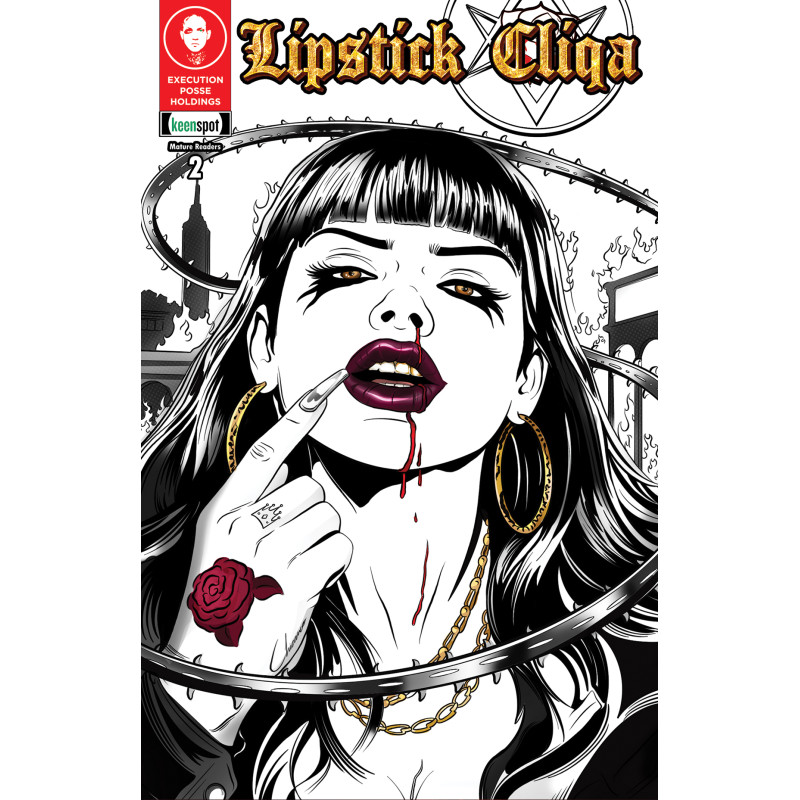 LIPSTICK CLIQA DELUXE EDITION 2 (OF 3) CVR C J SELIN NOSEBLEED VAR (MR)