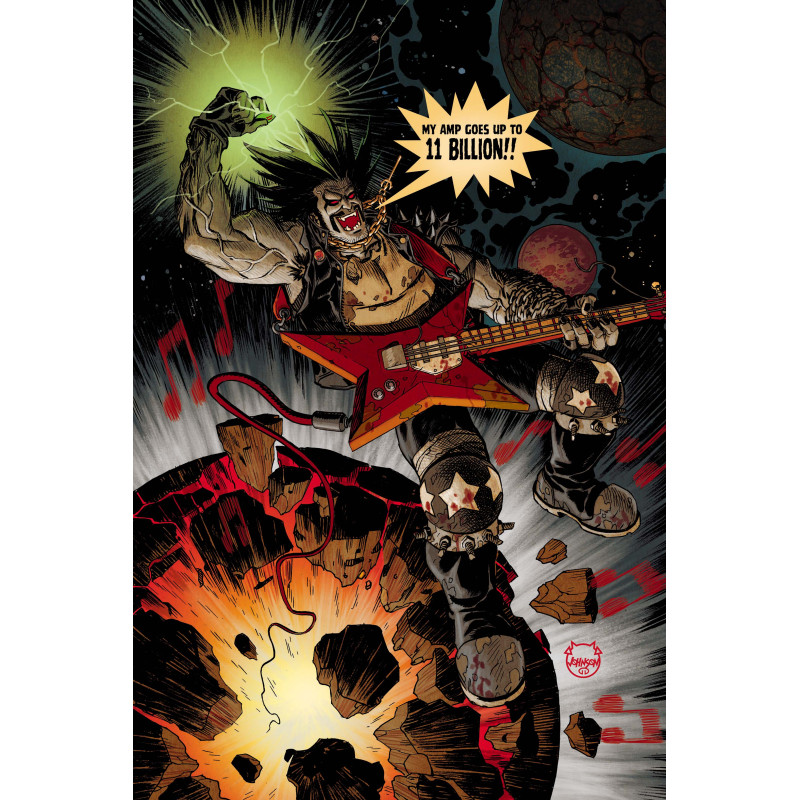 LOBO 7 CVR B DAVE JOHNSON CARD STOCK VAR