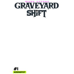 MARK SPEARS GRAVEYARD SHIFT 1 CVR E BLANK SKETCH COVER VAR