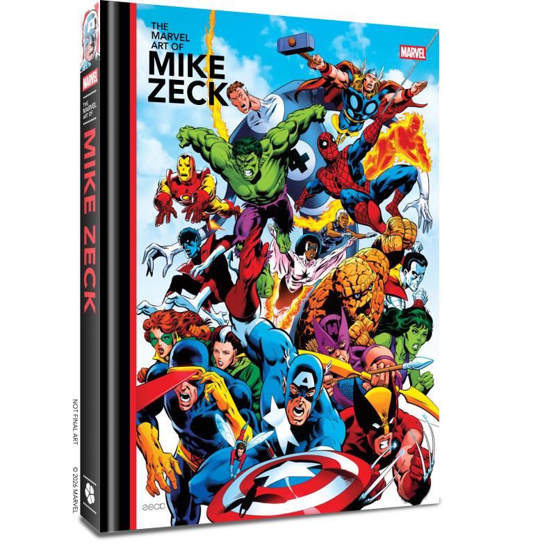 MARVEL ART OF MIKE ZECK HC DIRECT MARKET EXCLUSIVE