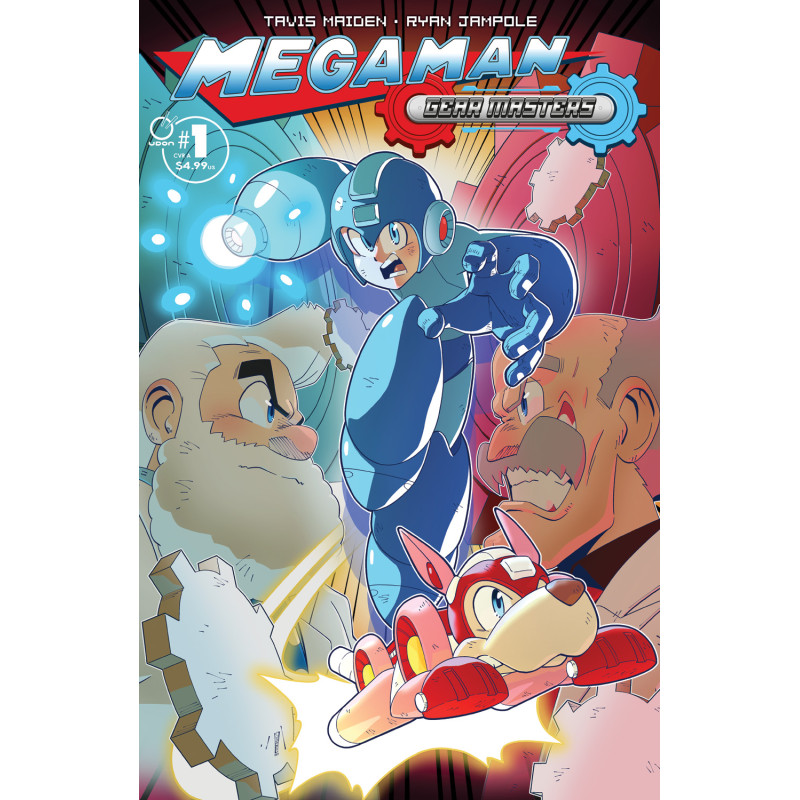 MEGA MAN GEAR MASTERS 1 (OF 5) CVR A RYAN JAMPOLE