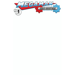 MEGA MAN GEAR MASTERS 1 (OF 5) CVR D BLANK SKETCH VAR