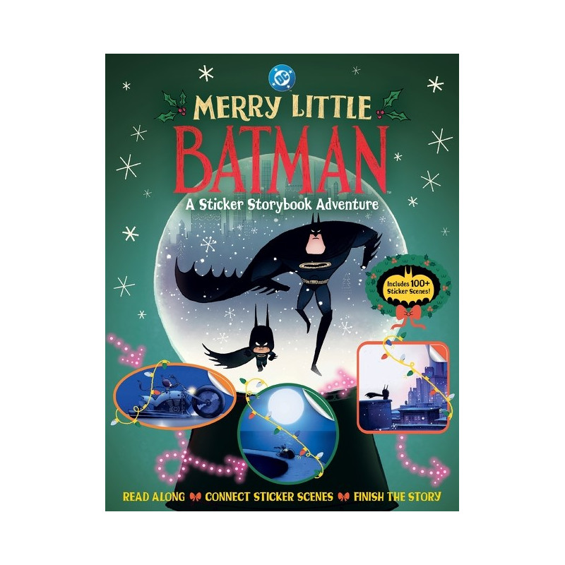 MERRY LITTLE BATMAN TP A STICKER STORYBOOK ADVENTURE