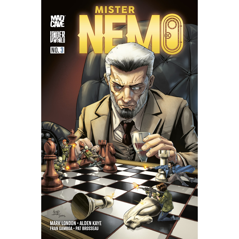 MISTER NEMO 3 CVR B ALDEN KAYE VAR