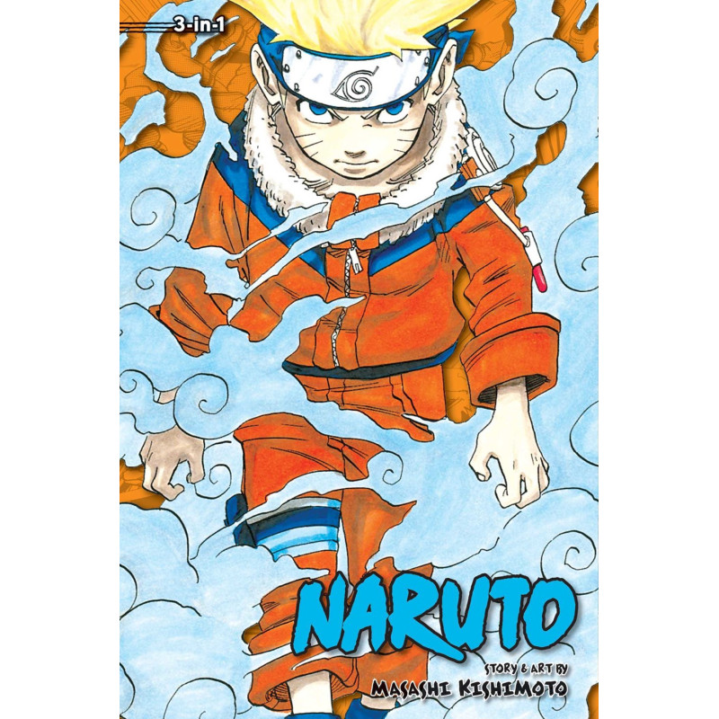 NARUTO 3 IN 1 TP VOL 01 Previously Offered Thru Other Distributors