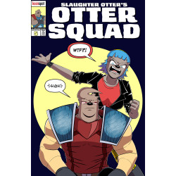 OTTER SQUAD 5 CVR C MATT RODGERS SPOT FOIL BAGGED WITH TRADING CARD VAR