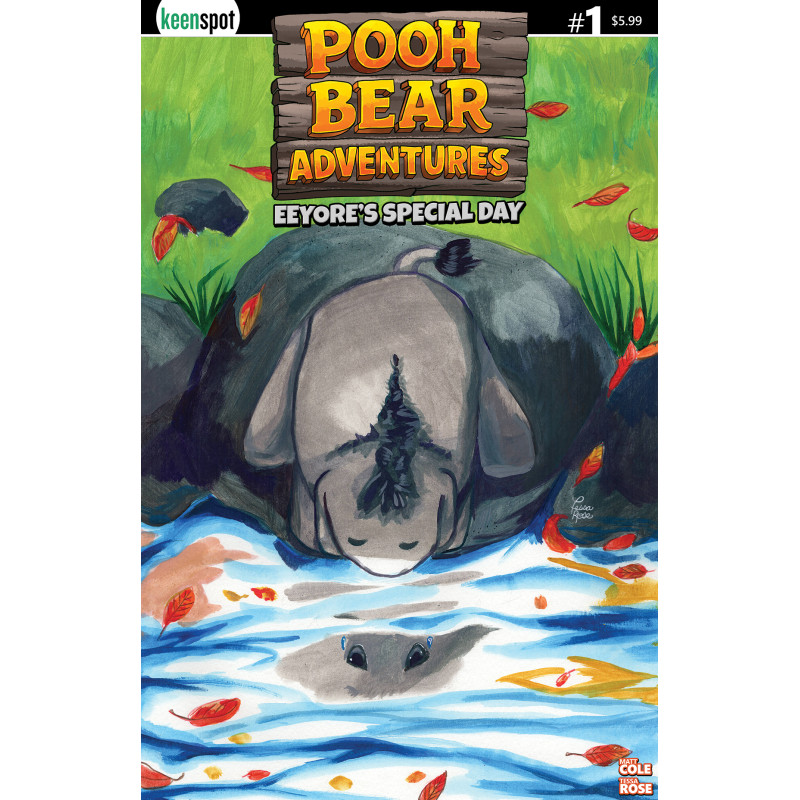 POOH BEAR ADVENTURES EEYORES SPECIAL DAY 1 (ONE SHOT) CVR B TESSA ROSE SAD REFLECTIONS VAR