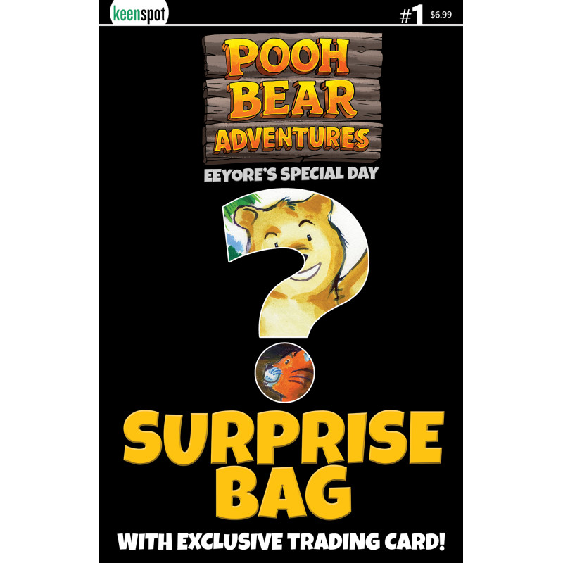POOH BEAR ADVENTURES EEYORES SPECIAL DAY 1 (ONE SHOT) CVR D SURPRISE COVER BAGGED WITH TRADING CARD VAR