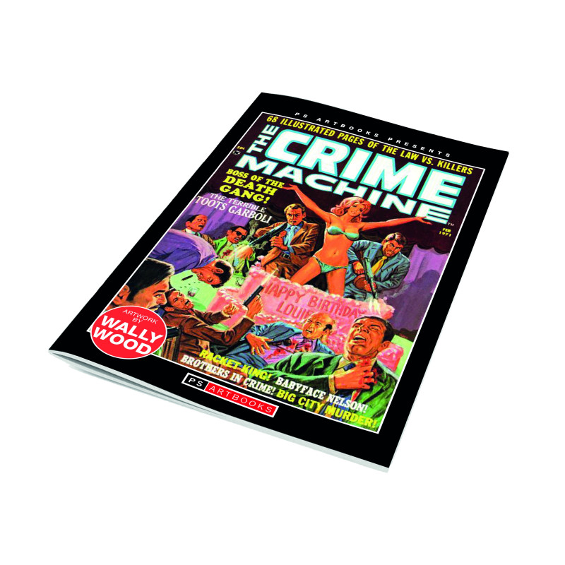 PS ARTBOOKS MAGAZINE CRIME MACHINE 1 Previously Solicited thru Diamond