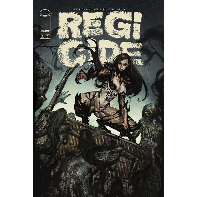 REGICIDE 2 (OF 4) CVR E AKILA GABRIEL WITCHBLADE TEAM UP VAR (MR)