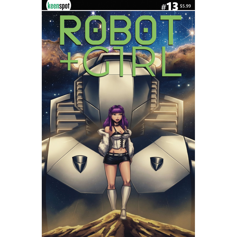 ROBOT + GIRL 13 CVR A MIKE WHITE