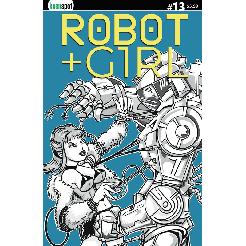 ROBOT + GIRL 13 CVR C CHRISTOPHER WHITEHEAD VAR