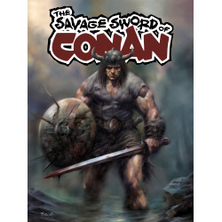 SAVAGE SWORD OF CONAN 16 CVR B NICK PERCIVAL VAR (MR)
