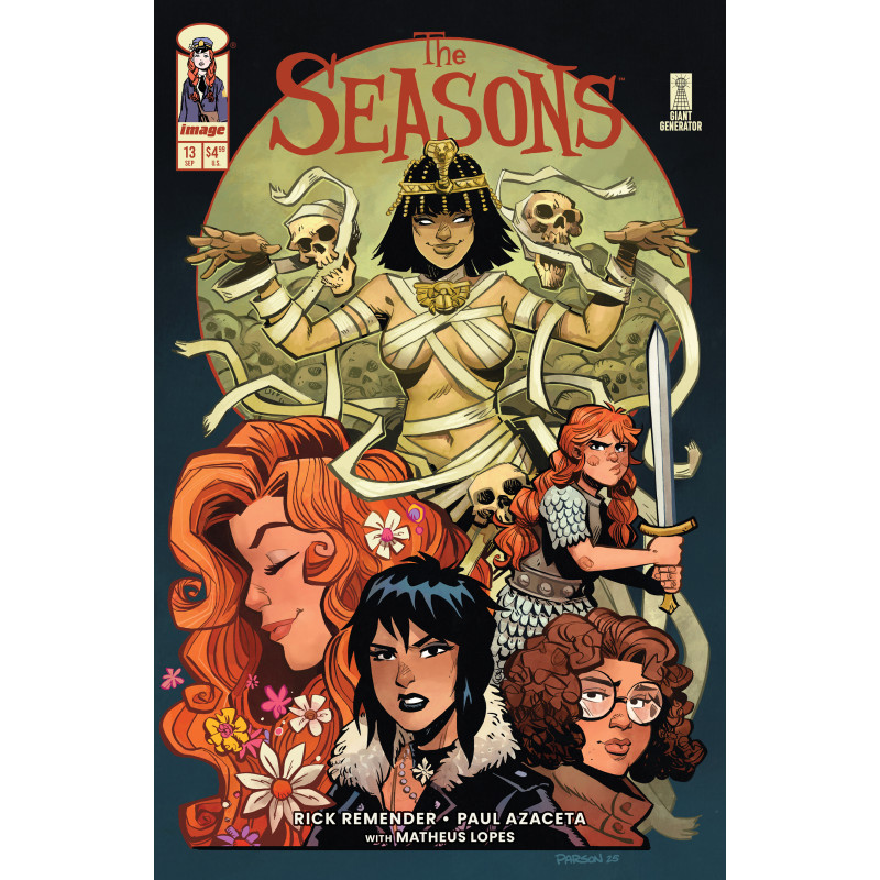 SEASONS 13 CVR C BRETT PARSON VAR