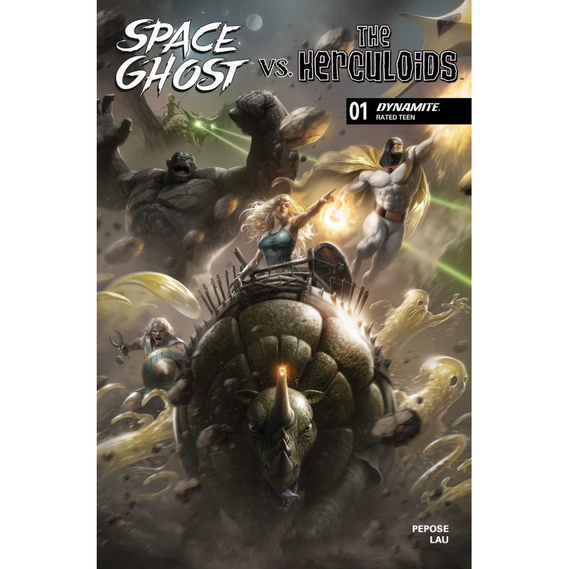 SPACE GHOST VS THE HERCULOIDS 1 CVR A FRANCESCO MATTINA