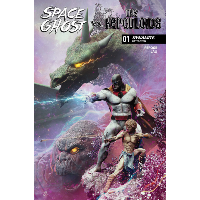 SPACE GHOST VS THE HERCULOIDS 1 CVR D BJORN BARENDS VAR