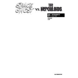 SPACE GHOST VS THE HERCULOIDS 1 CVR F BLANK AUTHENTIX VAR