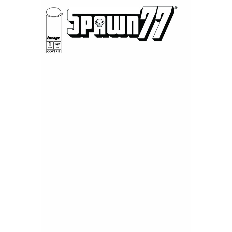 SPAWN 77 1 (OF 3) CVR E BLANK SKETCH VAR