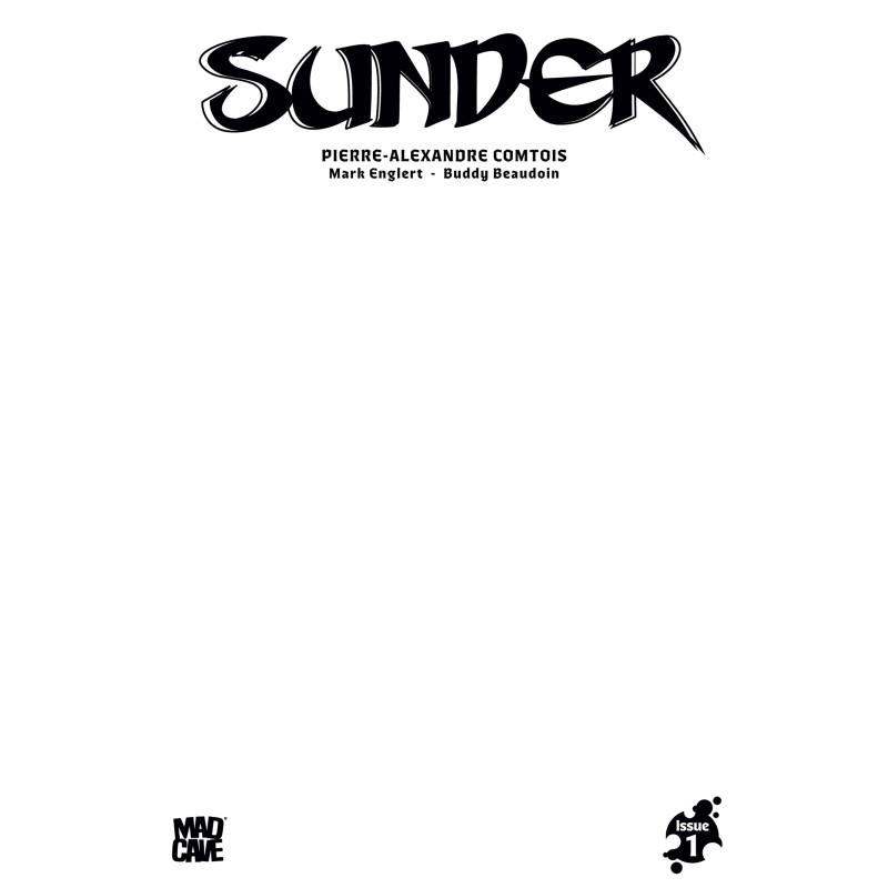 SUNDER 1 CVR E BLANK SKETCH VAR