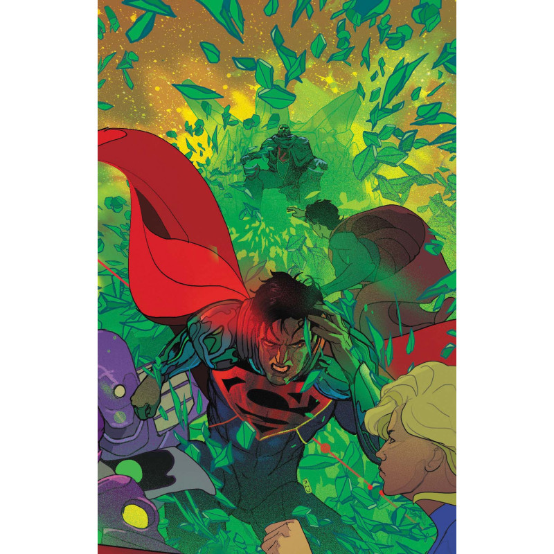 SUPERMAN 42 CVR D CHRISTIAN WARD CARD STOCK VAR (KINGDOM OF ZOD)
