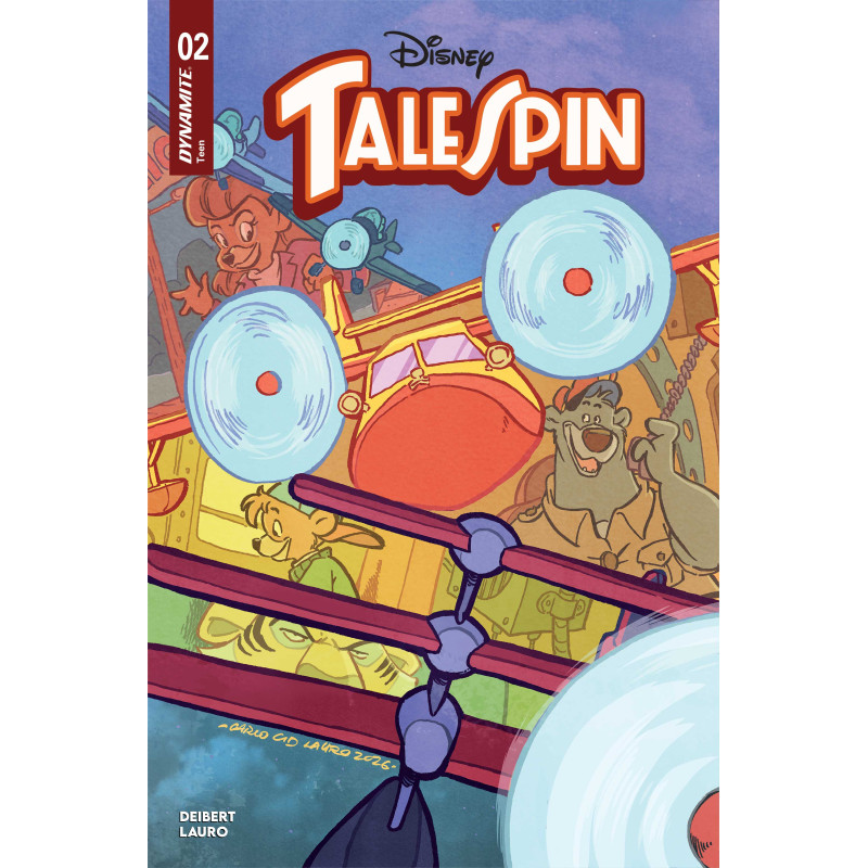TALESPIN 2 CVR A CARLO LAURO