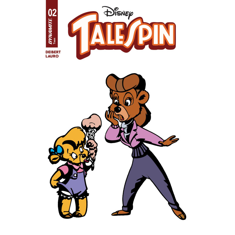 TALESPIN 2 CVR D CHARACTER DESIGN ART VAR