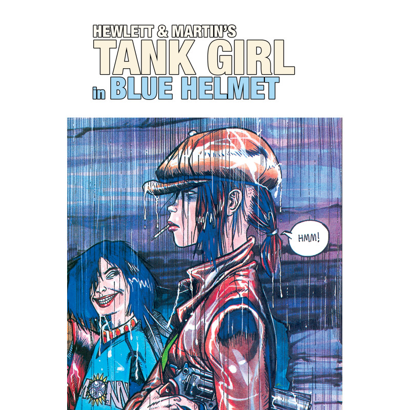 TANK GIRL BLUE HELMET SUMMER SPECIAL 1 (ONE SHOT) CVR B JAMIE HEWLETT CARDSTOCK VAR (MR)