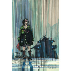 TANK GIRL BLUE HELMET SUMMER SPECIAL 1 (ONE SHOT) CVR C JAMIE HEWLETT VIRGIN CARDSTOCK VAR (MR)