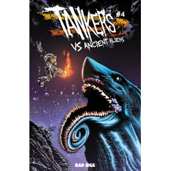 TANKERS VS ANCIENT ALIENS 4 (OF 4) CVR B JOSHUA DERSTINE & JOHN LIVESAY VAR