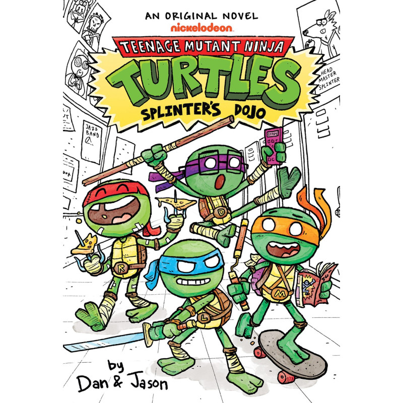 TEENAGE MUTANT NINJA TURTLE ILLUSTRATED NOVEL VOL 01 SPLINTERS DOJO