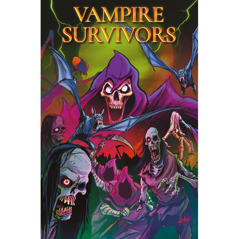 VAMPIRE SURVIVORS 1 (OF 4) CVR E DAVID HARTMAN FOIL VAR