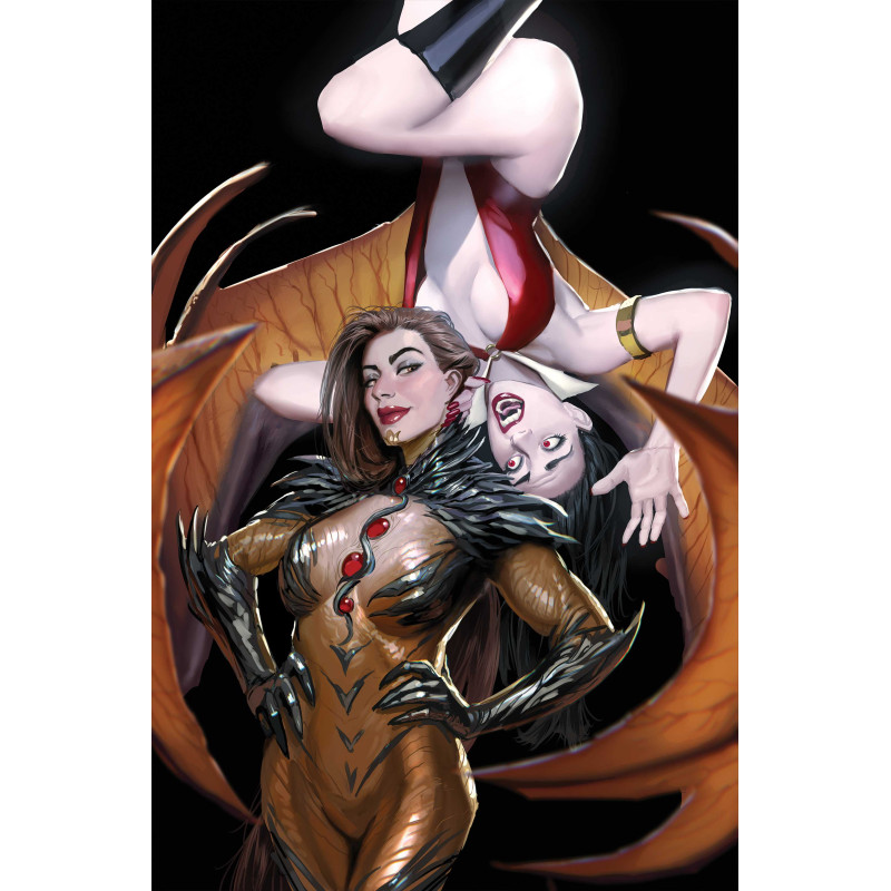 VAMPIRELLA X WITCHBLADE SPECIAL 1 (ONE SHOT) CVR H STJEPAN SEJIC LTD VIRGIN
