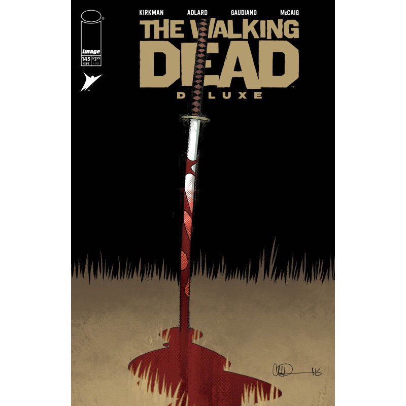 WALKING DEAD DELUXE 145 CVR B CHARLIE ADLARD & DAVE MCCAIG VAR (MR)