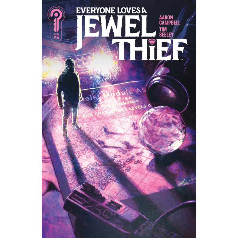 EVERYONE LOVES A JEWEL THIEF 5 COVER A AARON CAMPBELL