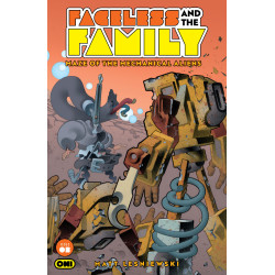 FACELESS AND THE FAMILY MAZE OF THE MECHANICAL ALIENS 3 CVR A MATT LESNIEWSKI