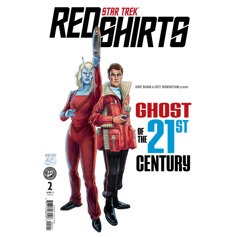 STAR TREK: RED SHIRTS--GHOST OF THE 21ST CENTURY 2 VARIANT B (WARD)