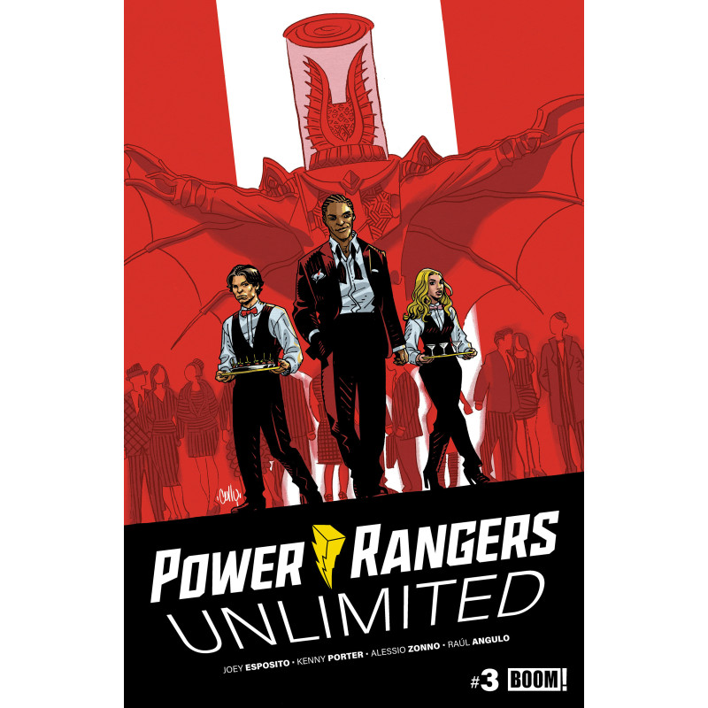 POWER RANGERS UNLIMITED 3 B VARIANT (DRESSED