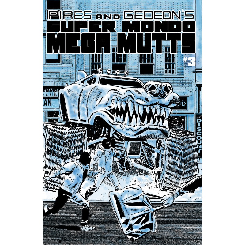 SUPER MONDO MEGA MUTTS 3 CVR B ALEX DIOTTO HOMAGE VAR