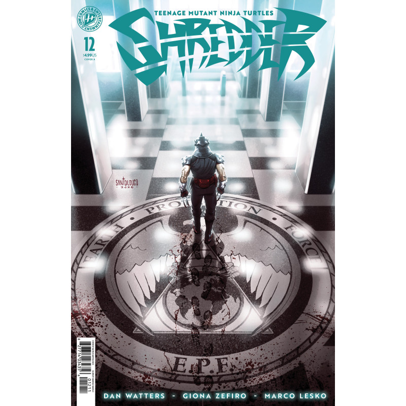 TEENAGE MUTANT NINJA TURTLES: SHREDDER 12 COVER A (SANTOLOUCO)