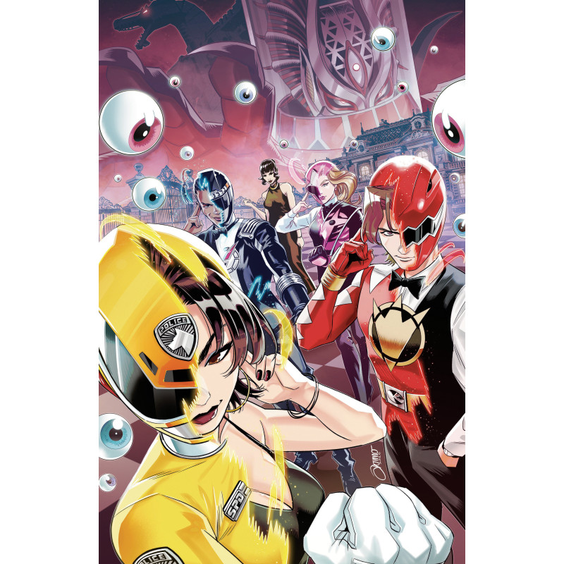 POWER RANGERS UNLIMITED 3 D FOIL VARIANT (FULL ART