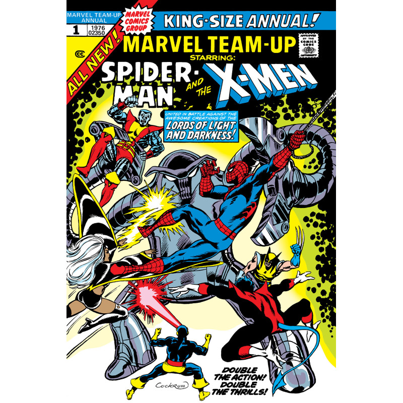 MARVEL TEAM-UP OMNIBUS VOL. 2 DAVE COCKRUM COVER DM ONLY