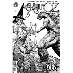 GODZILLAS MONSTERPIECE THEATRE PRESENTS: THE KAIJU OF OZ VARIANT D (AYALA IDW GOES DARK VARIANT)