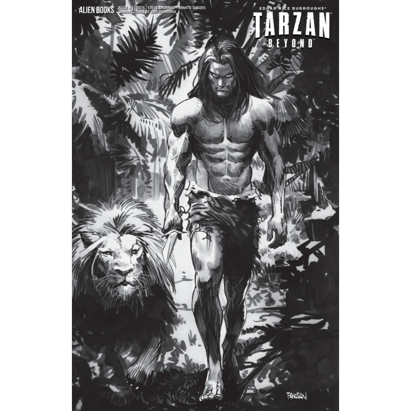 TARZAN BEYOND 3 VARIANT D (PANOSIAN B&W)
