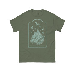 REBECCA YARROS'S FOURTH WING: WELCOME TO THE REVOLUTION UNISEX T-SHIRT X-LARGE