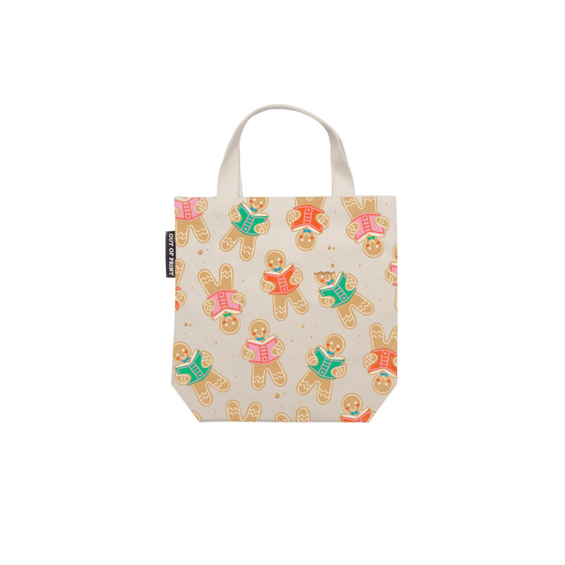 GINGERBREAD BOOK CLUB MINI TOTE BAG