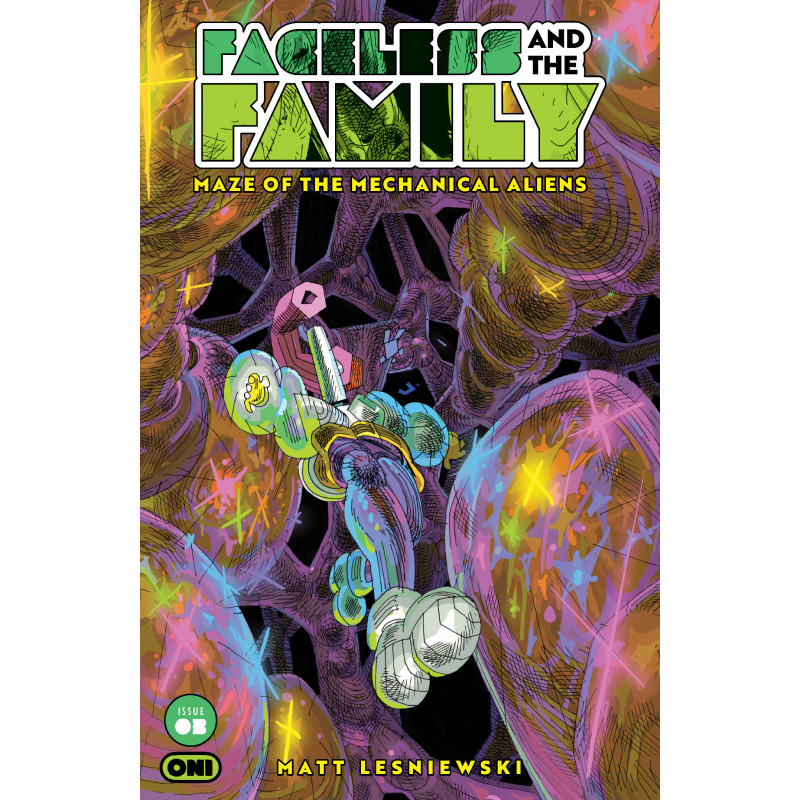 FACELESS AND THE FAMILY MAZE OF THE MECHANICAL ALIENS 3 CVR B EMIL ERNST VAR