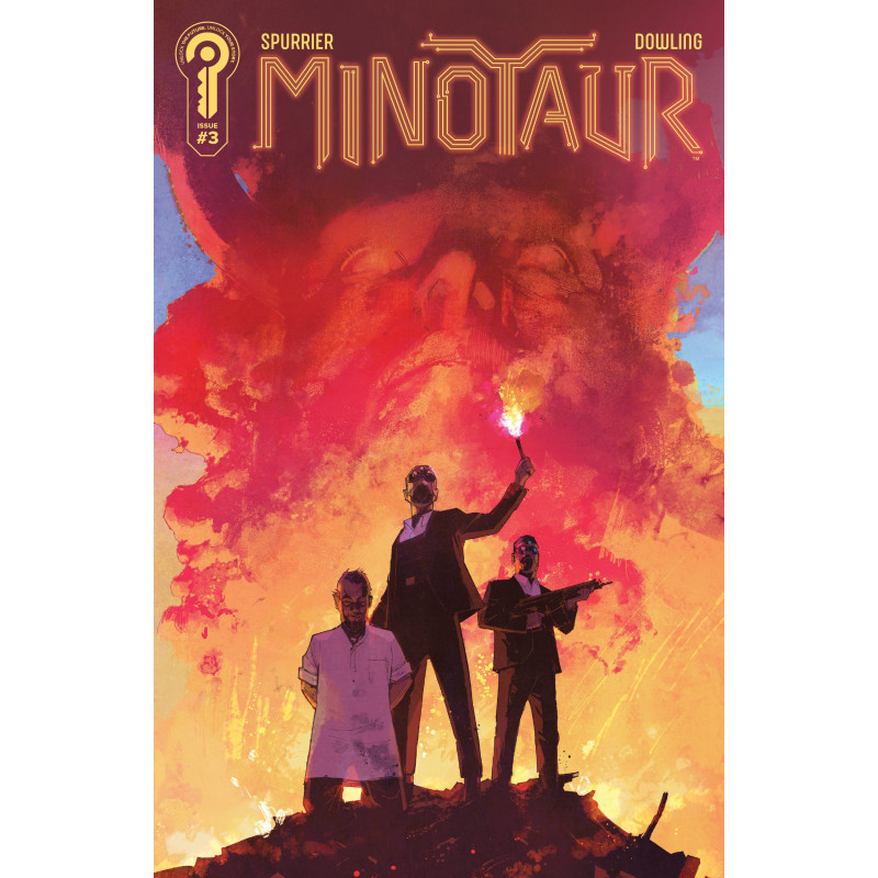 MINOTAUR 3 COVER A MICHAEL DOWLING