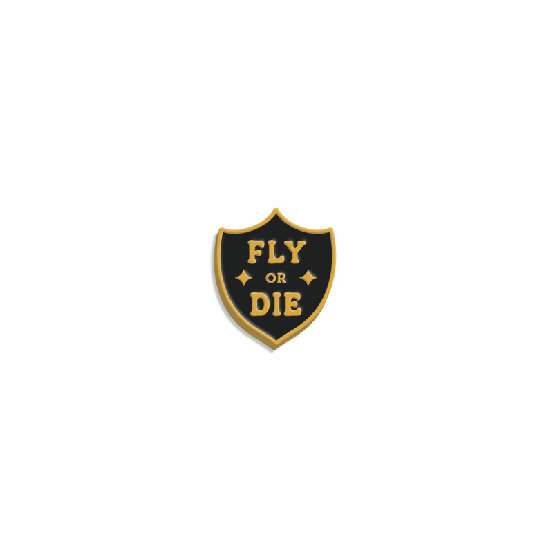REBECCA YARROS'S FOURTH WING: FLY OR DIE ENAMEL PIN