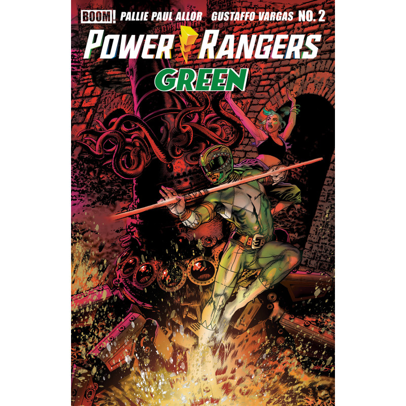 POWER RANGERS GREEN 2 A MAIN (DRESSED